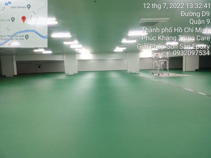 Phúc Khang Trang Care thi công sơn nền Epoxy đa tiện ích Phúc Khang Trang Care thi công sơn nền Epoxy đa tiện ích
