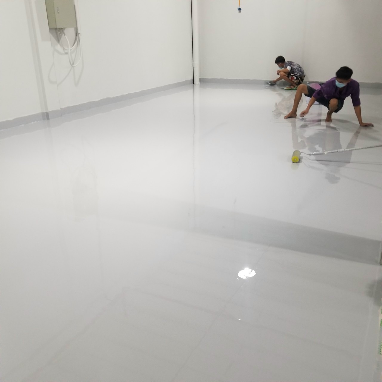 Phúc Khang Trang Care thi công sơn nền Epoxy tại khắp các quận huyện Trà Vinh