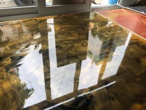 Phúc Khang Trang Care thi công sơn nền Epoxy đẹp bóng mới